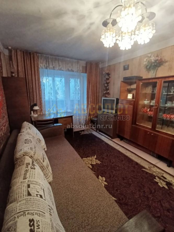 Продажа 1 ком. квартирув Донецке ДНР Кировский район  Кировец 53143